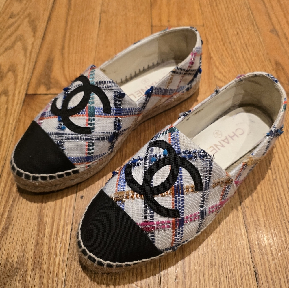 Authentic Chanel Espadrilles